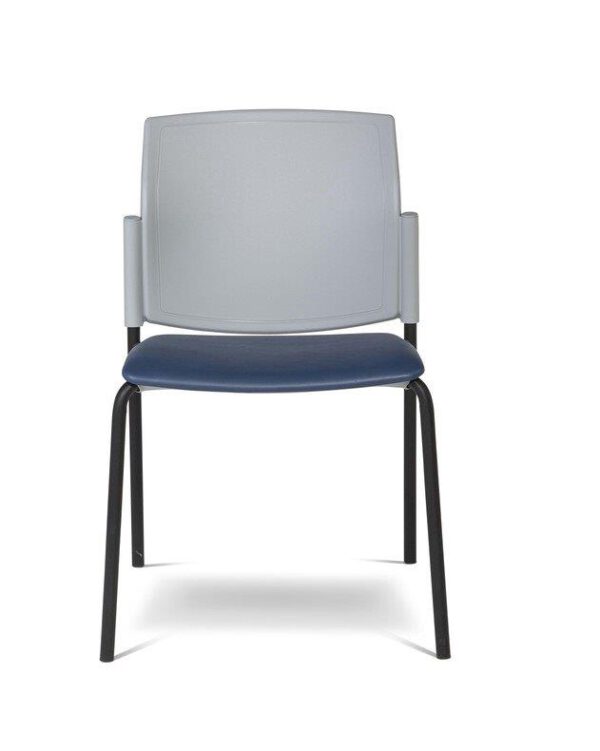 כסא קפיטריה/ כסא אורח לוגו פלסטיק