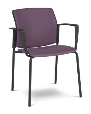 כסא קפיטריה לוגו פלסטיק