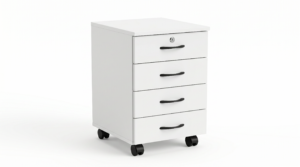 ארגז 4 מגירות נייד על גלגלים דגם____ (02)